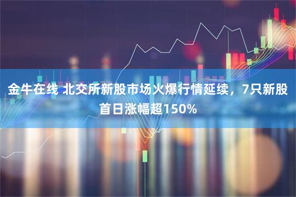 金牛在线 北交所新股市场火爆行情延续，7只新股首日涨幅超150%