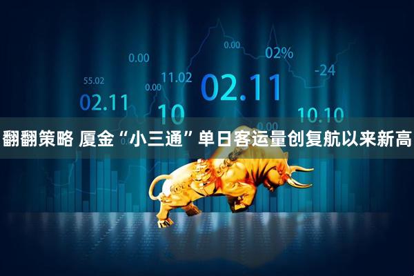 翻翻策略 厦金“小三通”单日客运量创复航以来新高